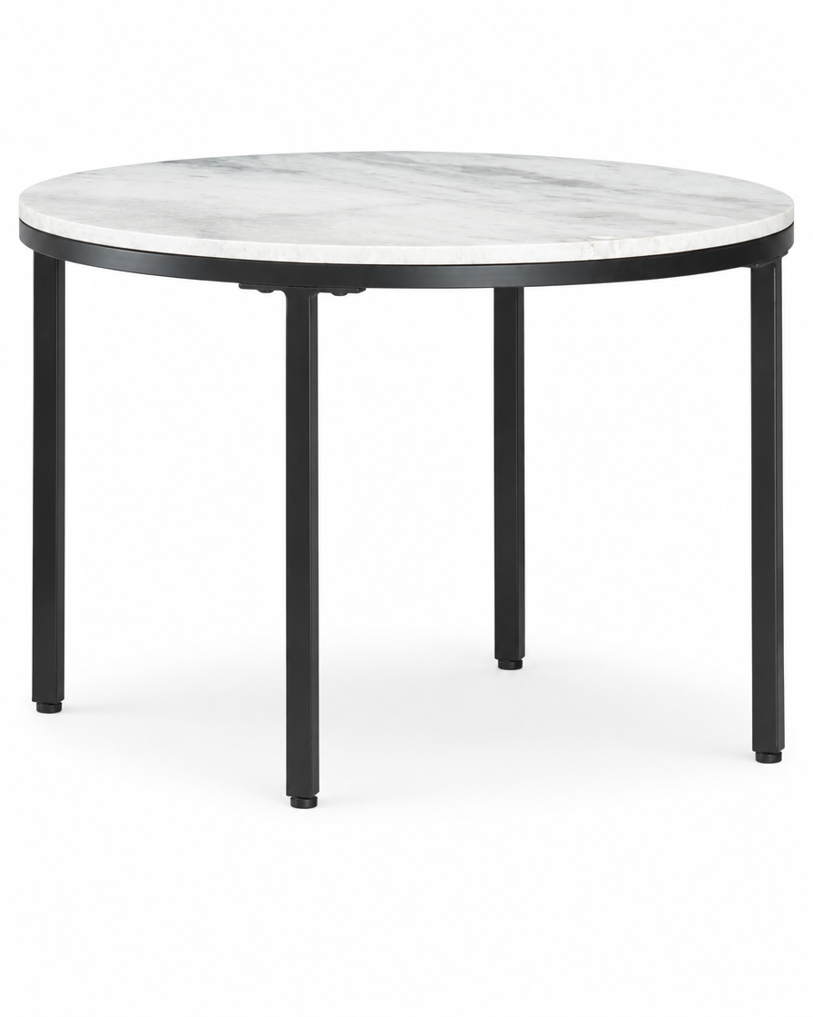 Table basse ronde Ø65 marbre - packshot