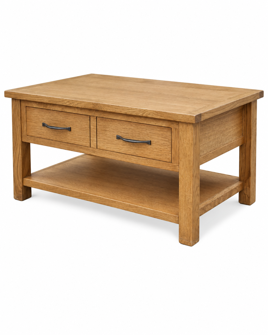 Table basse placage chêne 88 - packshot