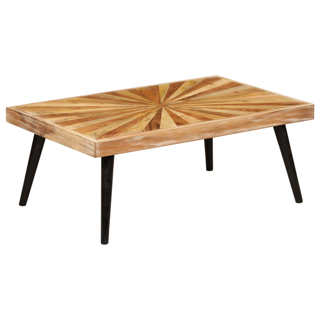 Table basse 90 cm en manguier massif