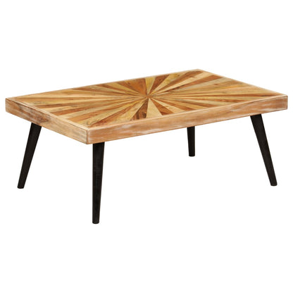 Table basse 90 cm en manguier massif