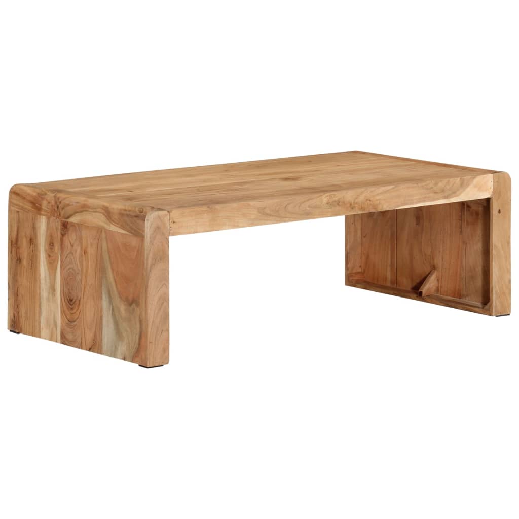 Table basse 110 cm en acacia massif