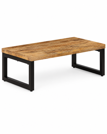 Table basse 100 manguier acier - packshot