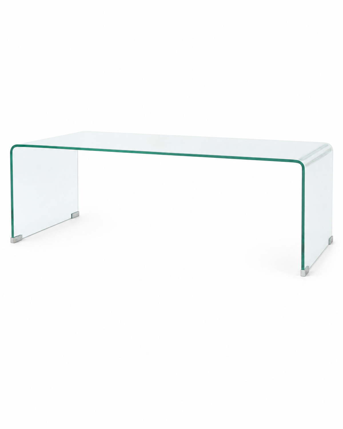 Table basse verre courbé 98 - packshot
