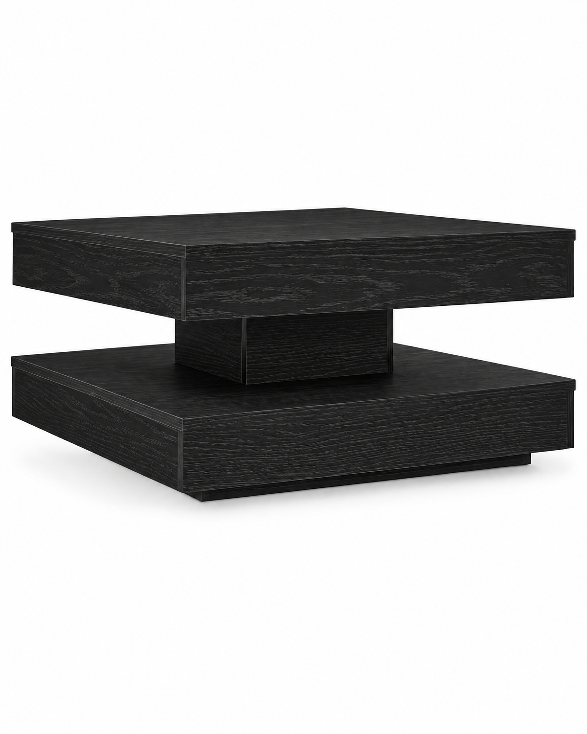 Table basse pivotante 70 noir - packshot