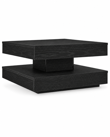 Table basse pivotante 70 noir - packshot